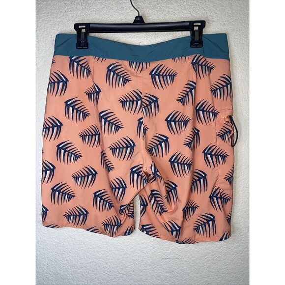 Patagonia Board Swim shorts trunk palm surf tropical UPF 50 Men 32 hawaiian - Picture 6 of 9